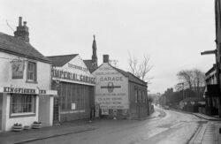 Kingfisher Inn, Imperial Garage Photo of Kingfisher Inn, Imperial Garage and Street scene Cockermouth