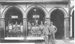 Josiah Hall's Shop on Main Street Cockermouth, now Tarantellas